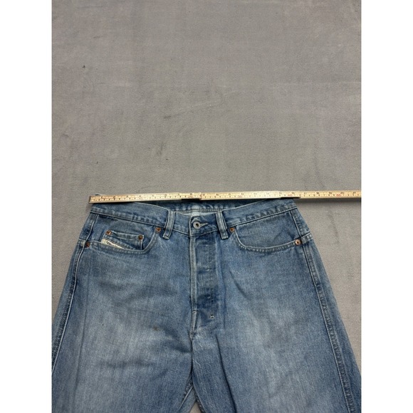 DIESEL Men's Jeans Blue Wash Bootcut Flare Denim Size 32 Made in Italy - Picture 5 of 12